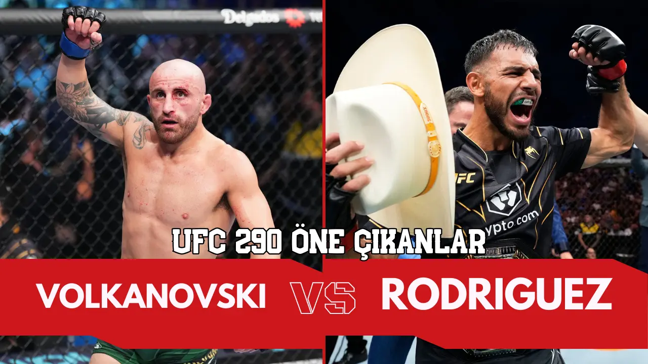 UFC:290 Volkanovski vs Rodriguez